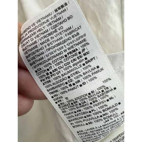 Gap Women's White Tank Top Size Medium Tall NWT - Picture 8 of 10